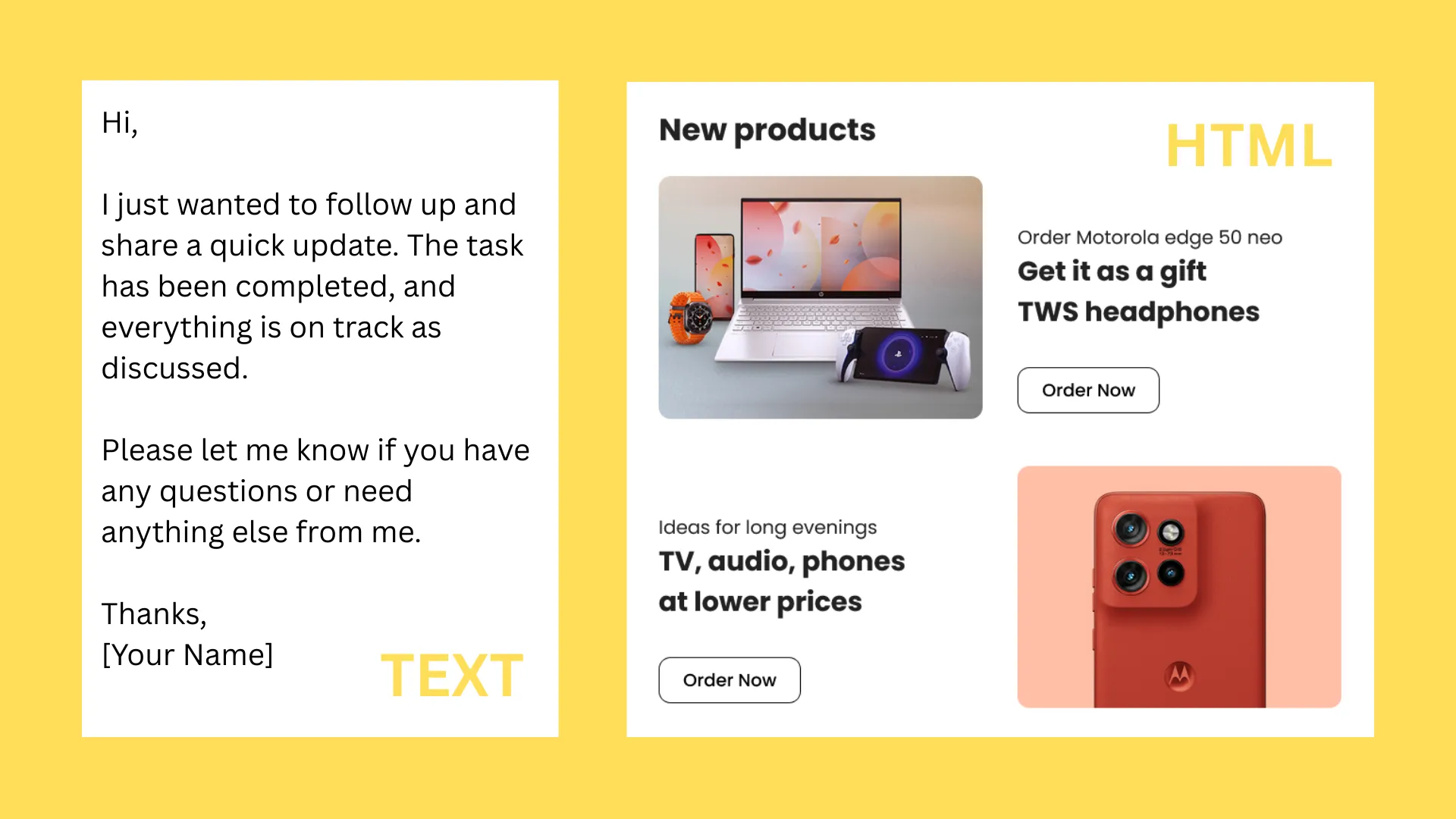 Titelbild: E-Mail-Newsletter als Text oder HTML versenden, was ist besser?